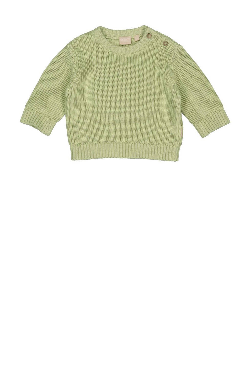 Quapi gebreide trui groen