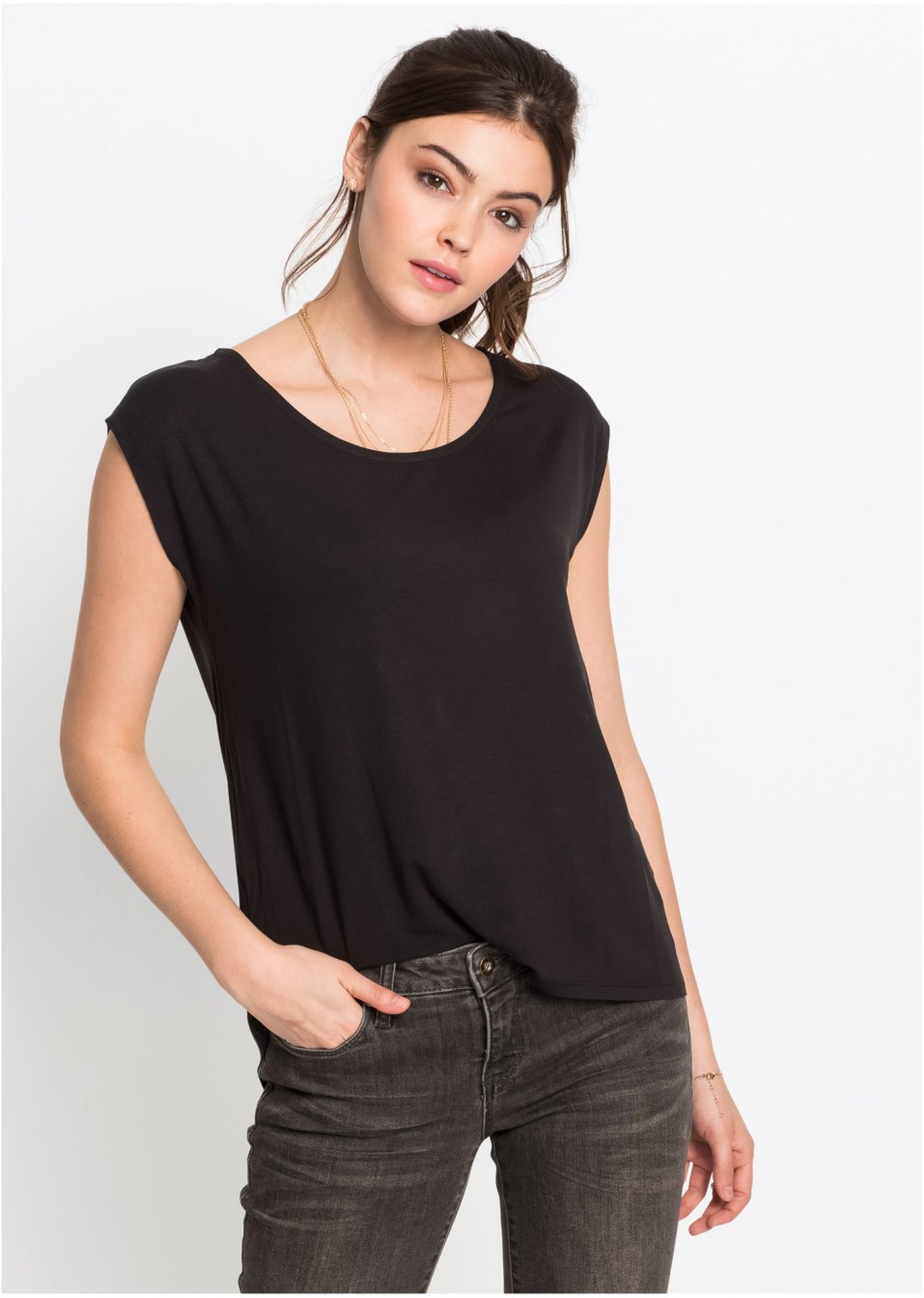 T-shirt encolure ronde