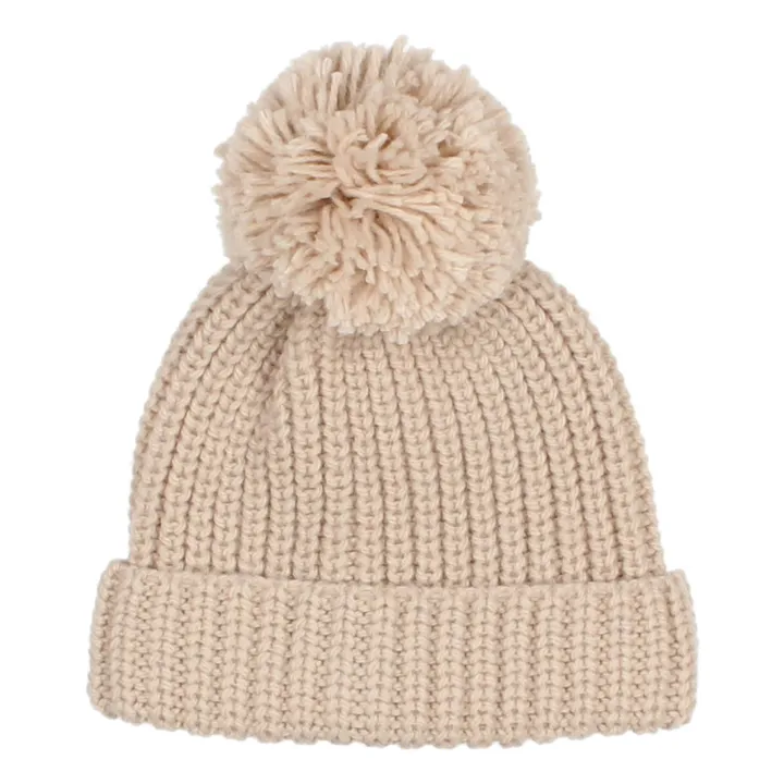 Búho Bonnet Pompon | Ecru