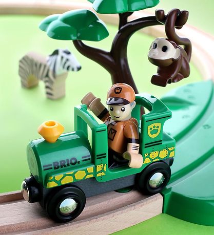 BRIO World Zugset - 17 Teile - Safari 33720