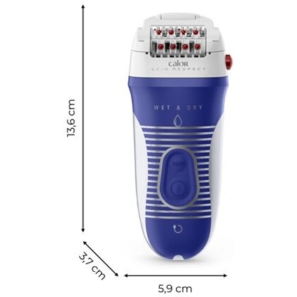Epilateur électrique Calor Skin Respect 100 % étanche EP8064C0