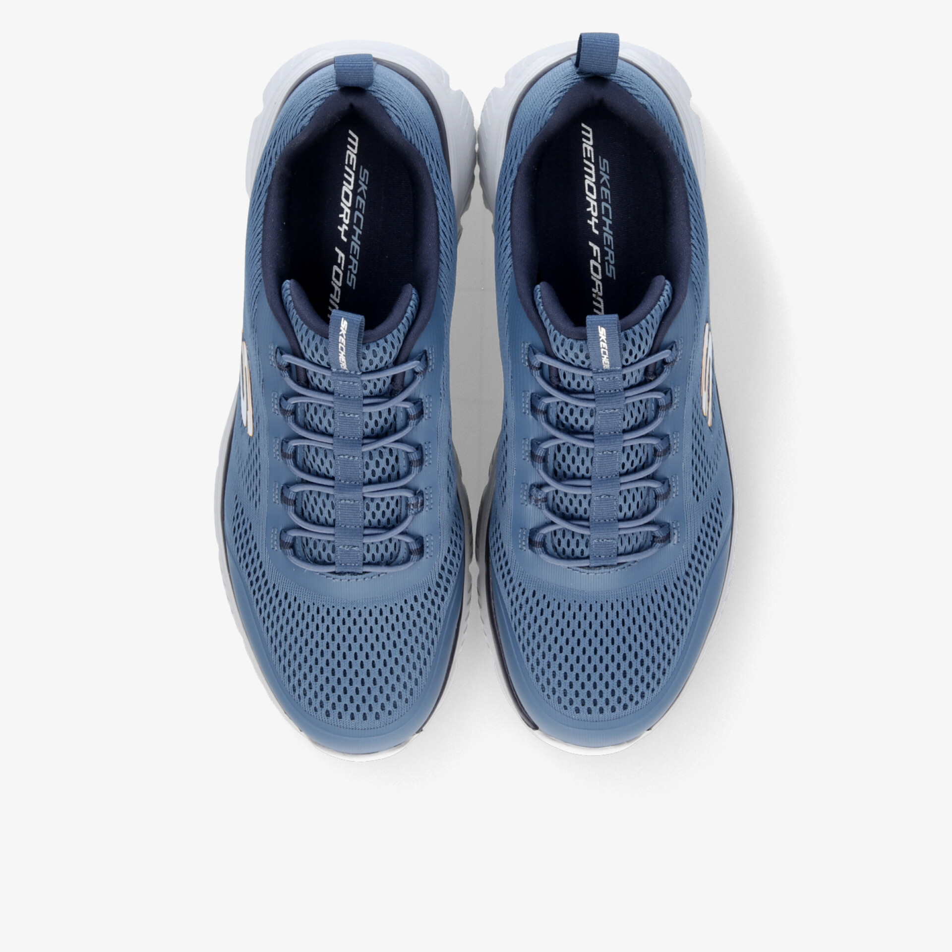 SKECHERS Herren Sneaker Low blau