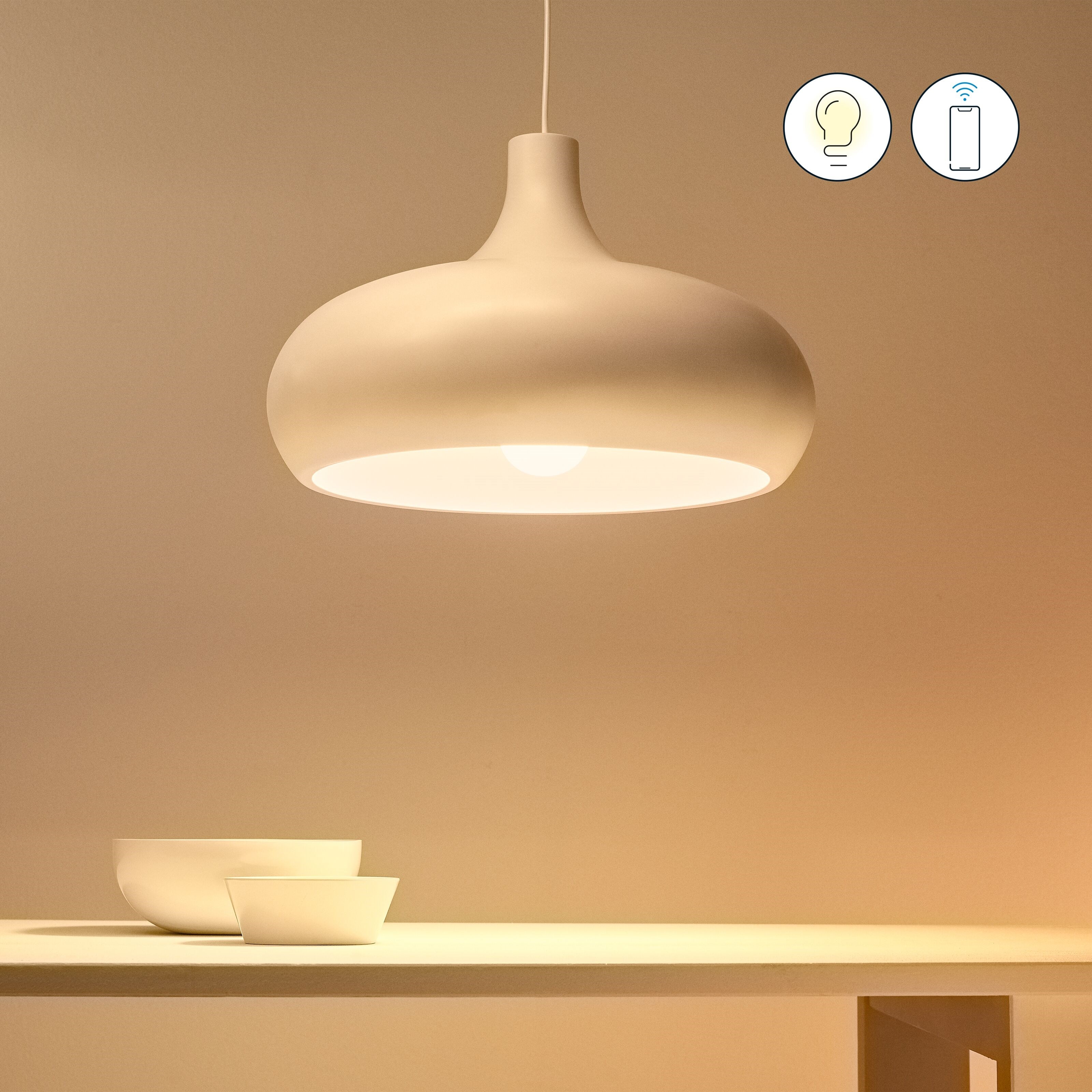 WiZ Color High Lumen A80 Smart LED-pære E27 2452 lm