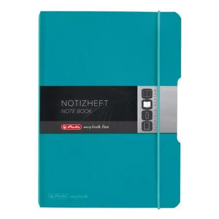Herlitz Notizheft PP A5 Flex caribbean turquoise