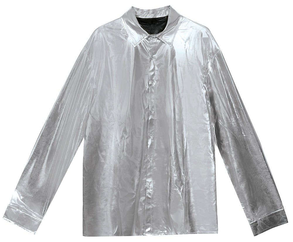 Zilveren Blouse Heren