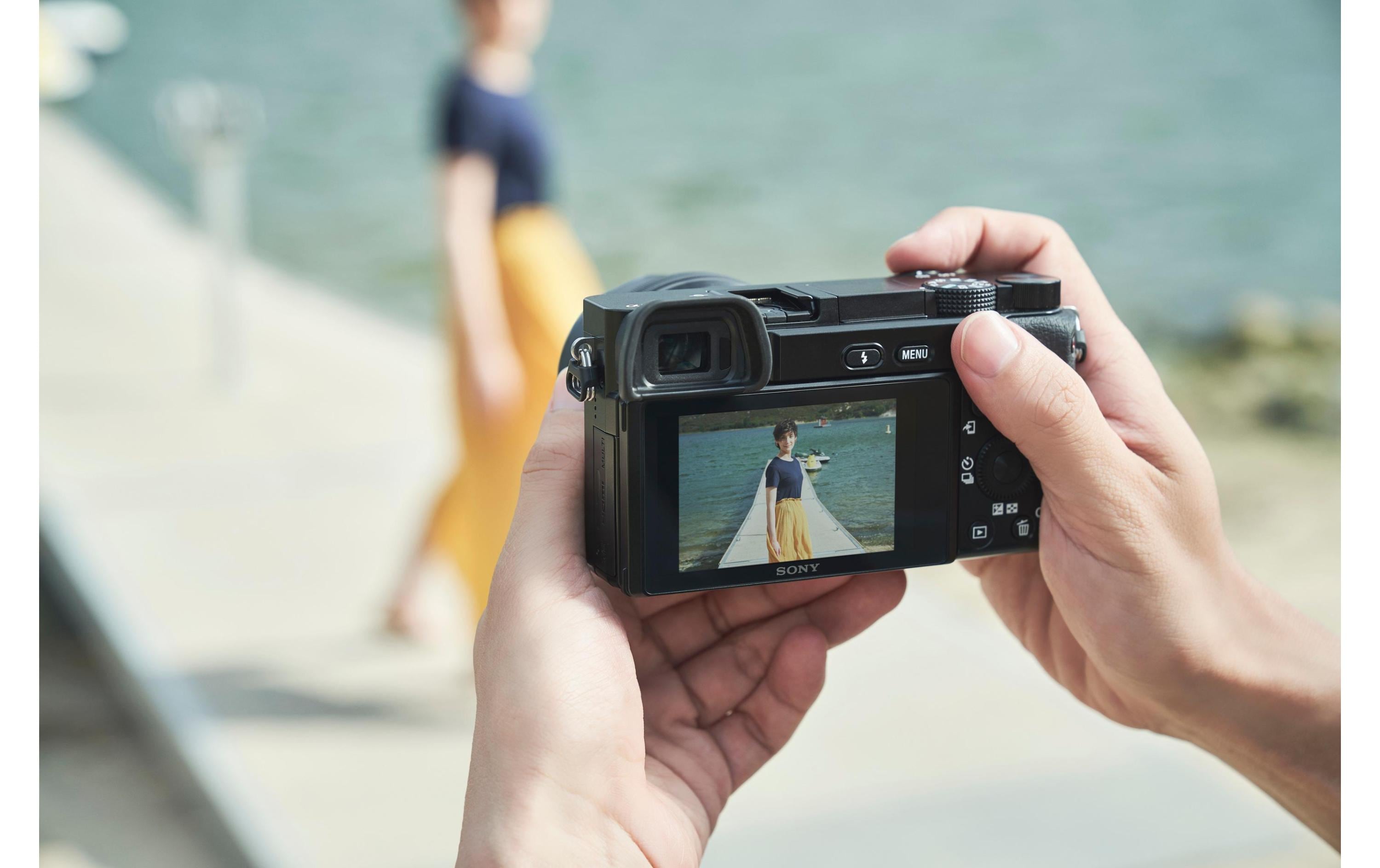 Fotokamera Alpha 6100 Body<br>APS-C-Kamera mit durchgehendem High-Speed-Tracking