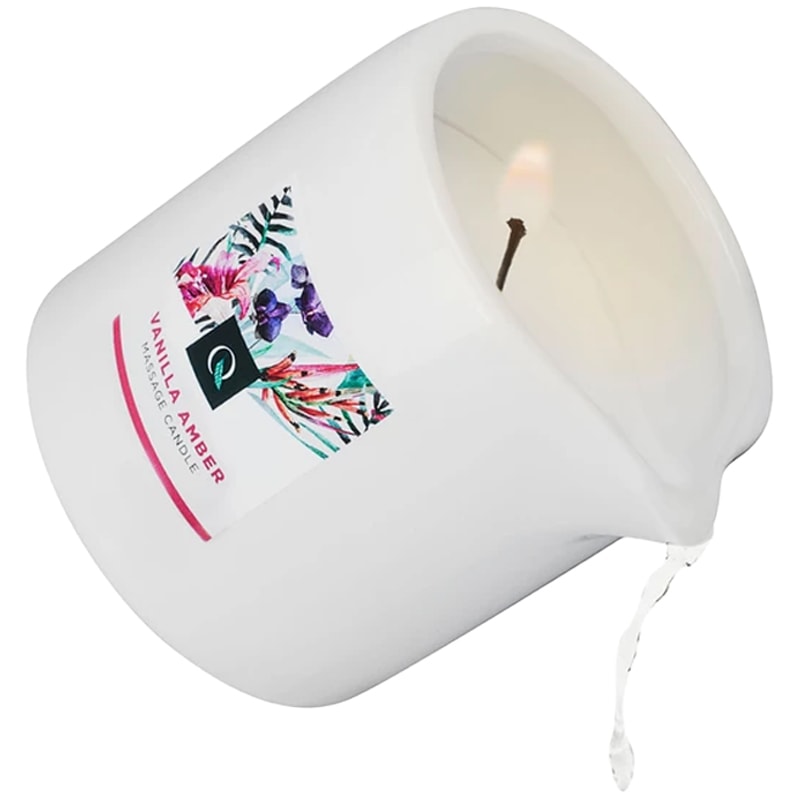 Bougie de massage - Vanille & ambre - 200g