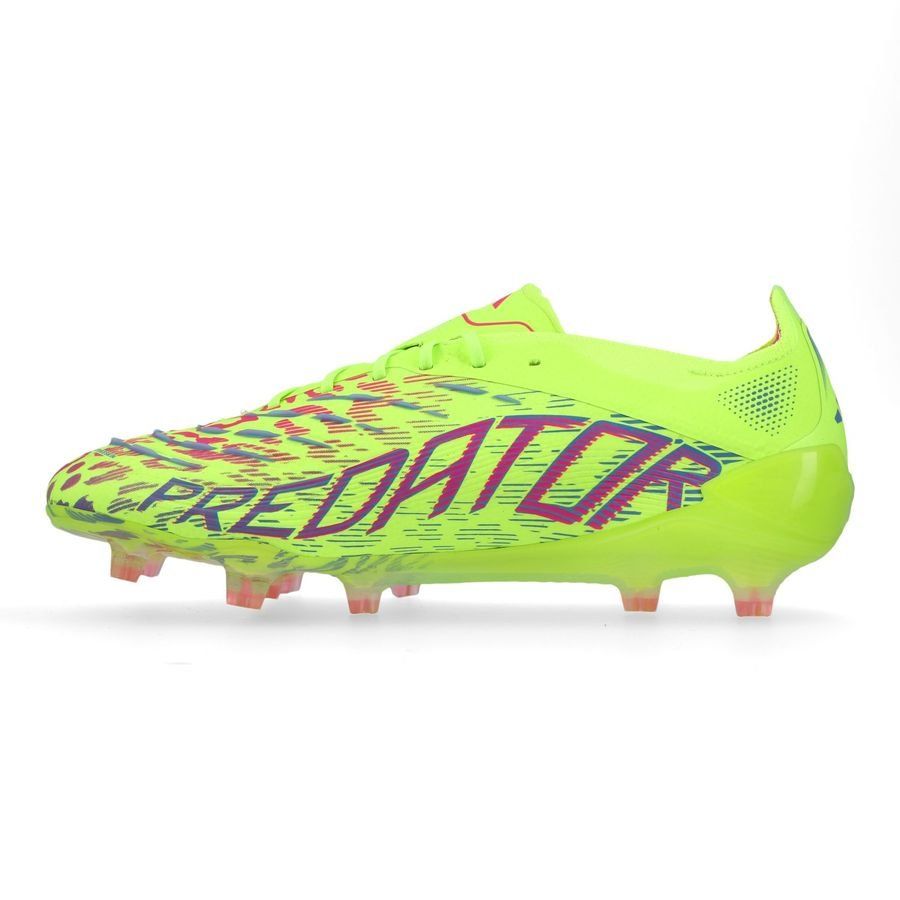 adidas Predator Elite FG Mystic Victory - Lucid Lemon/Lucid Pink/Blue Fusion