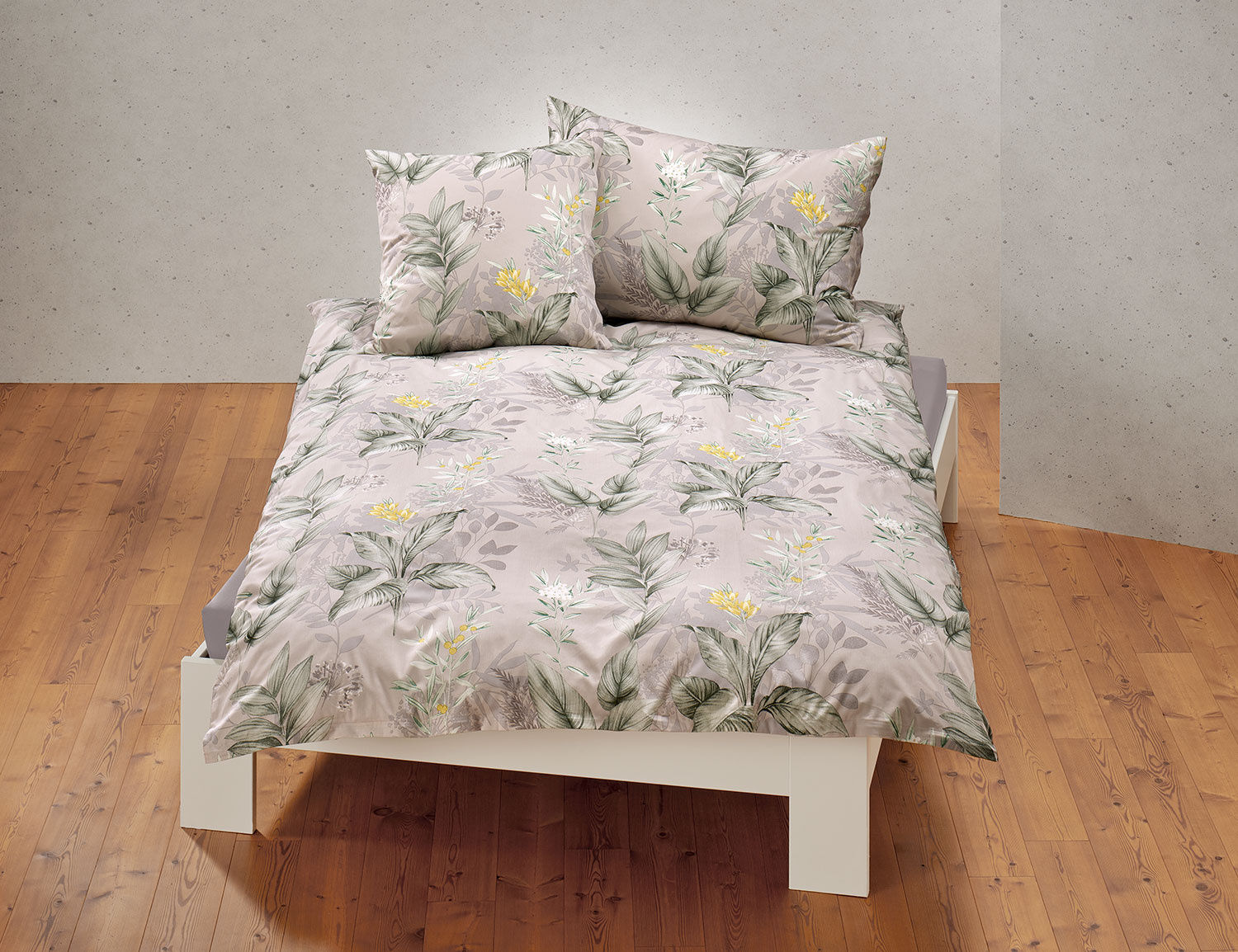 Bettwäsche mit elegantem Blumenmuster