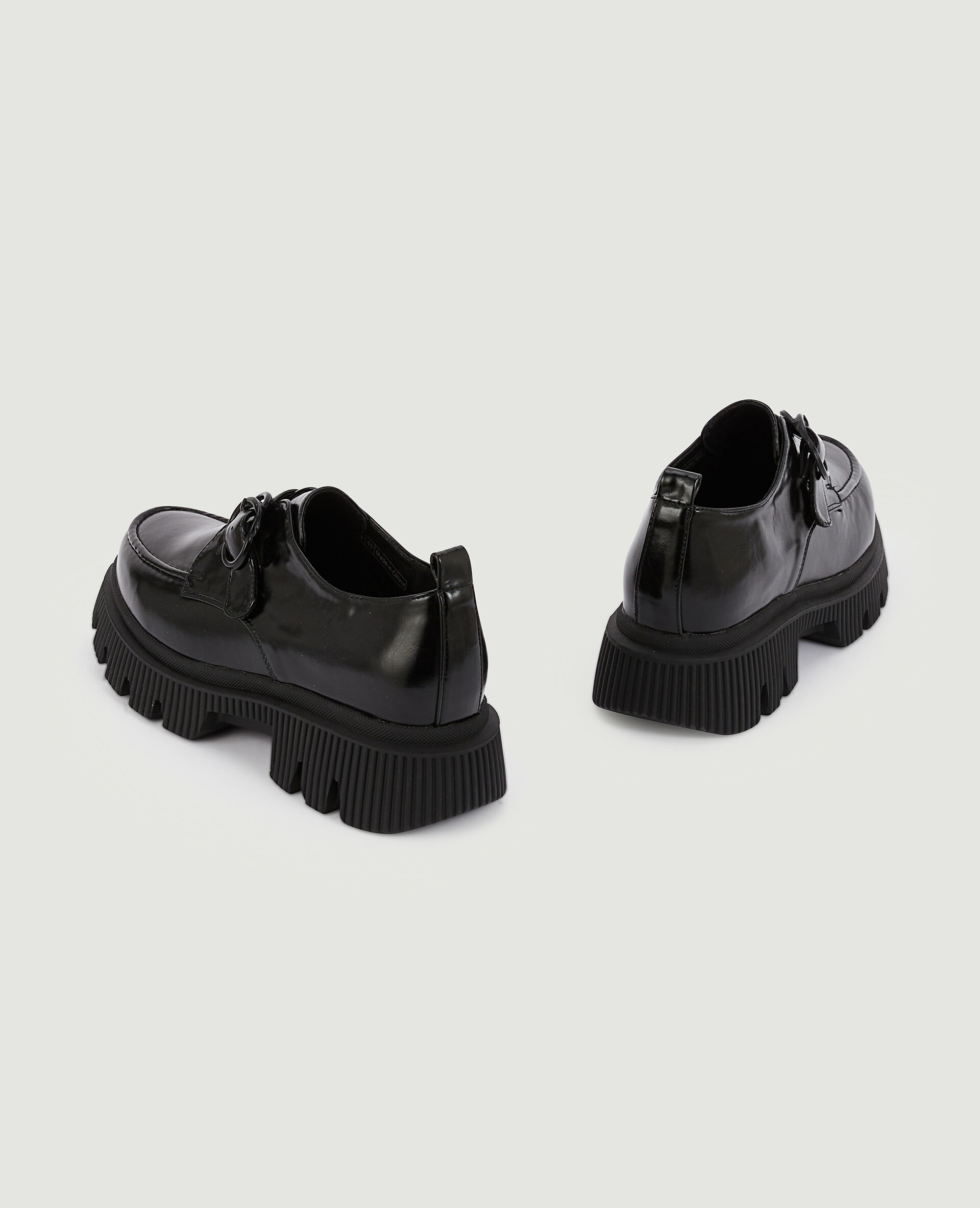 Mocassins avec boucle semelles crunchy - Noir