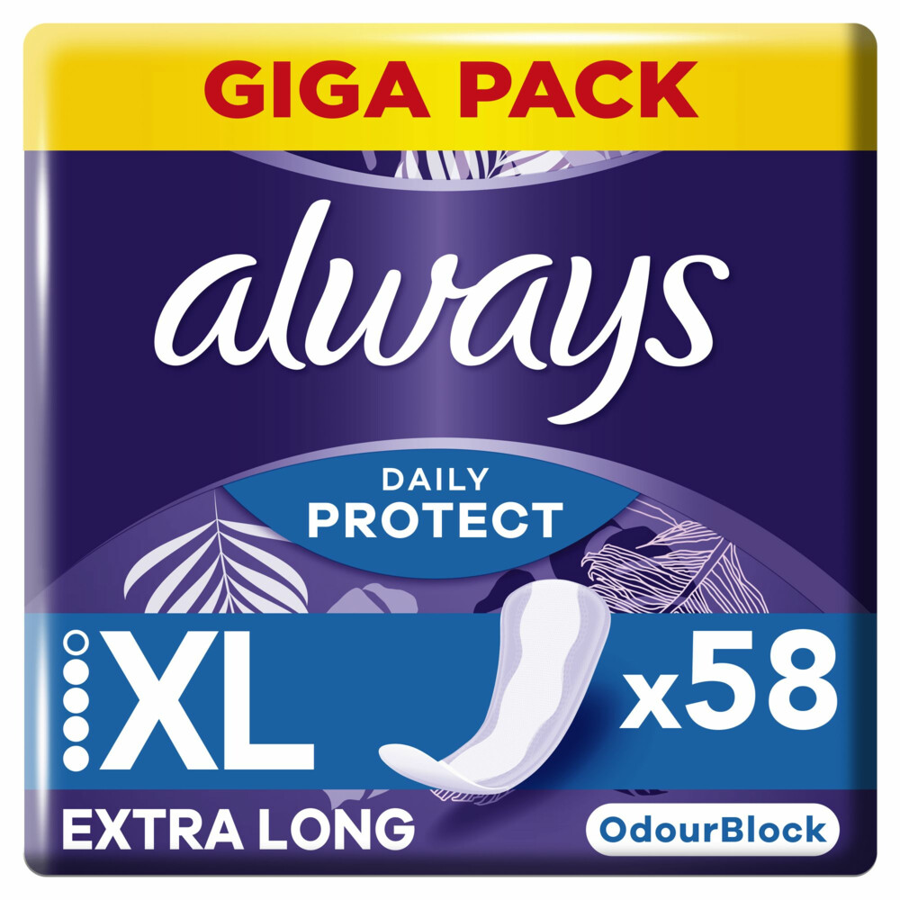 Always Inlegkruisjes Long Plus58 stuks