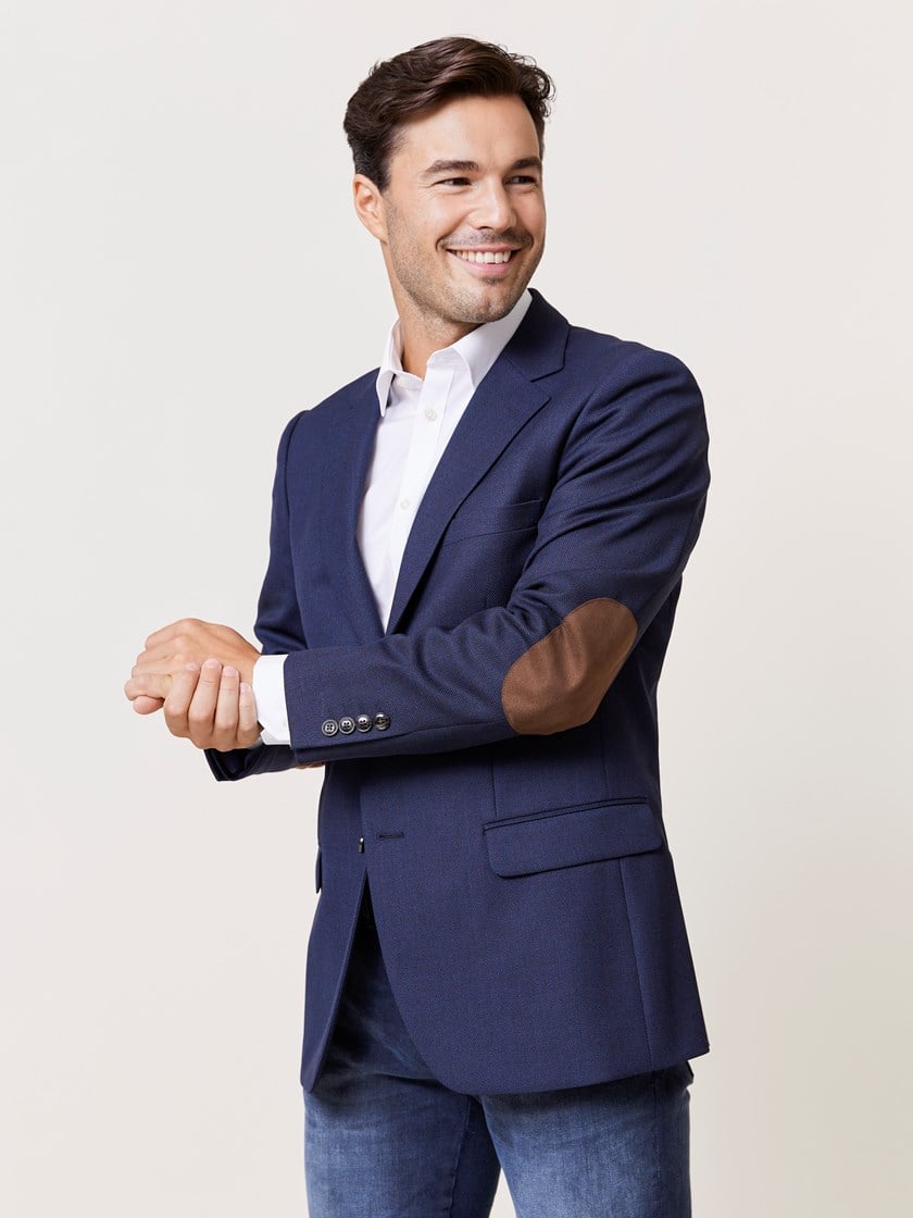 Antonio patch blazer Navy Blazer