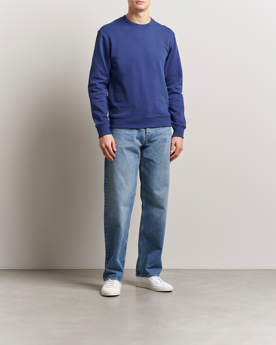 Tiger of Sweden Emerson Crew Neck Sweatshirt Pansy Blue