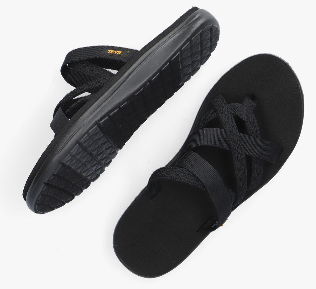 TEVA zwarte teva teenslippers w voya zillesa