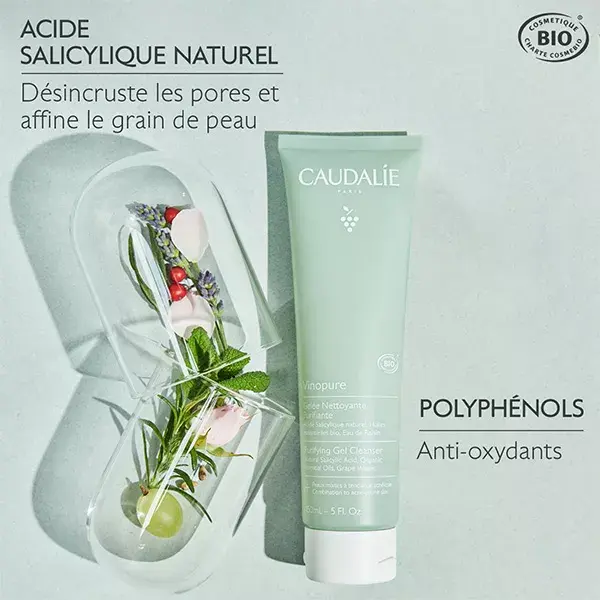 Caudalie Vinopure Gelée Nettoyante Purifiante 150ml