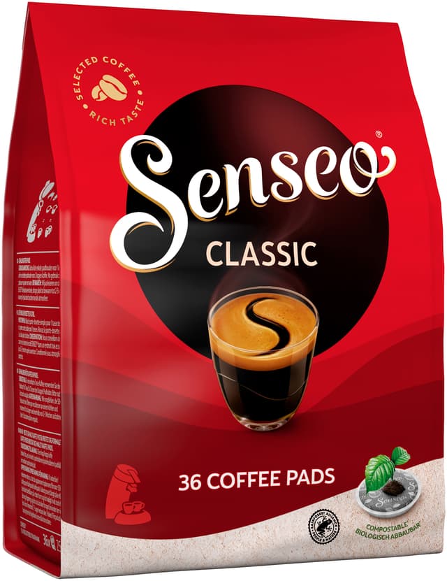 Senseo Classic medium-kop kaffepuder 4061174 (36 stk)
