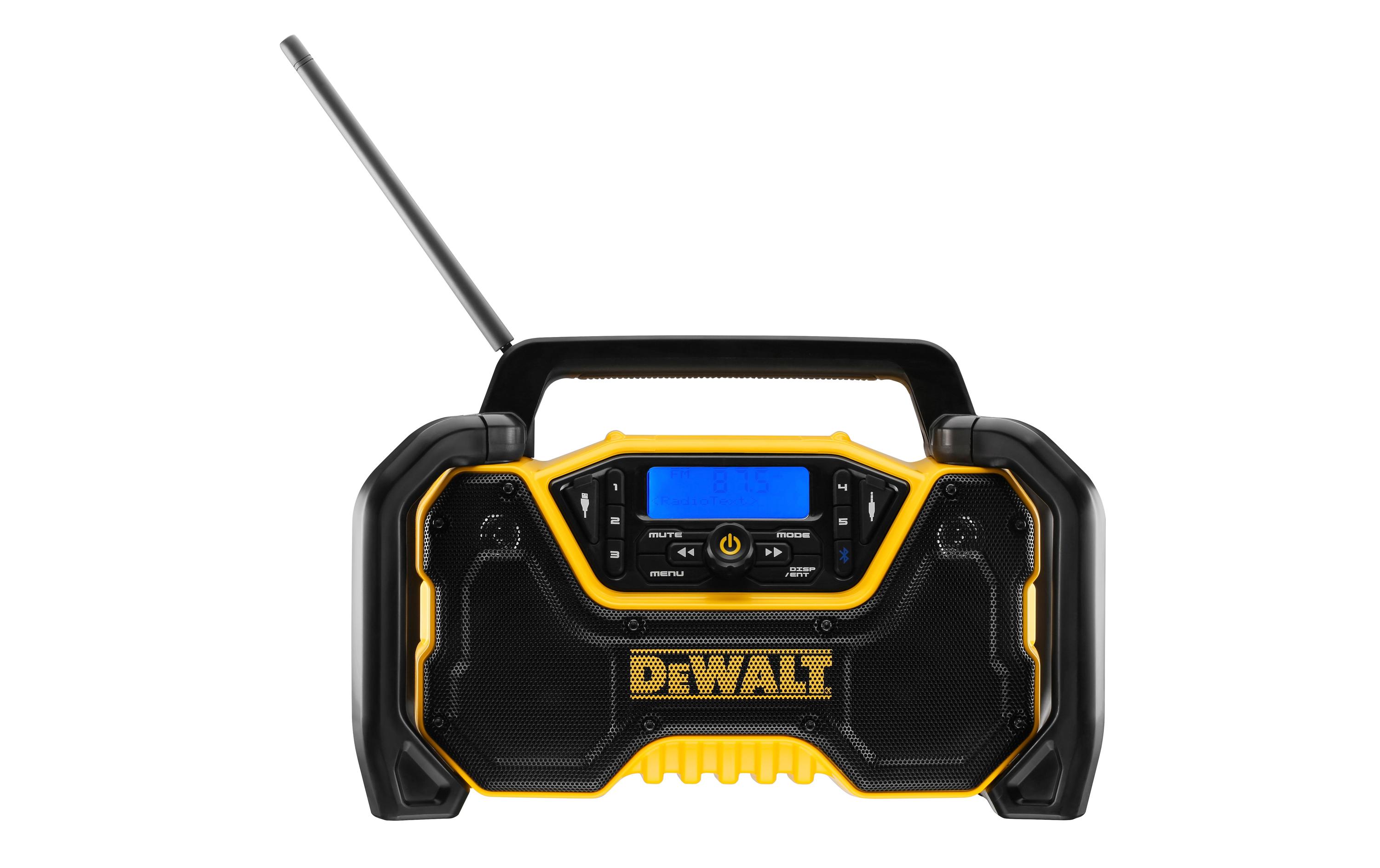 Baustellenradio Akku- & Netzbetrieb DAB+, Bluetooth, Solo<br>Kompaktes Baustellenradio