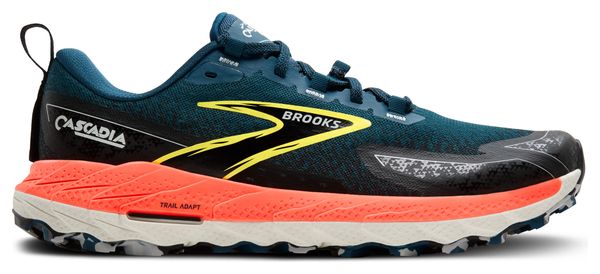 Chaussures Trail Brooks Cascadia 18 Bleu/Rouge Homme
