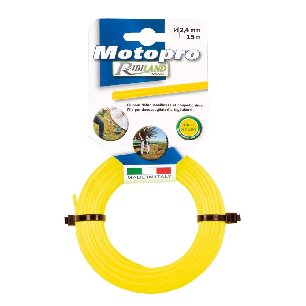 Fil rond pour débroussailleuse 3 mm, 15 m