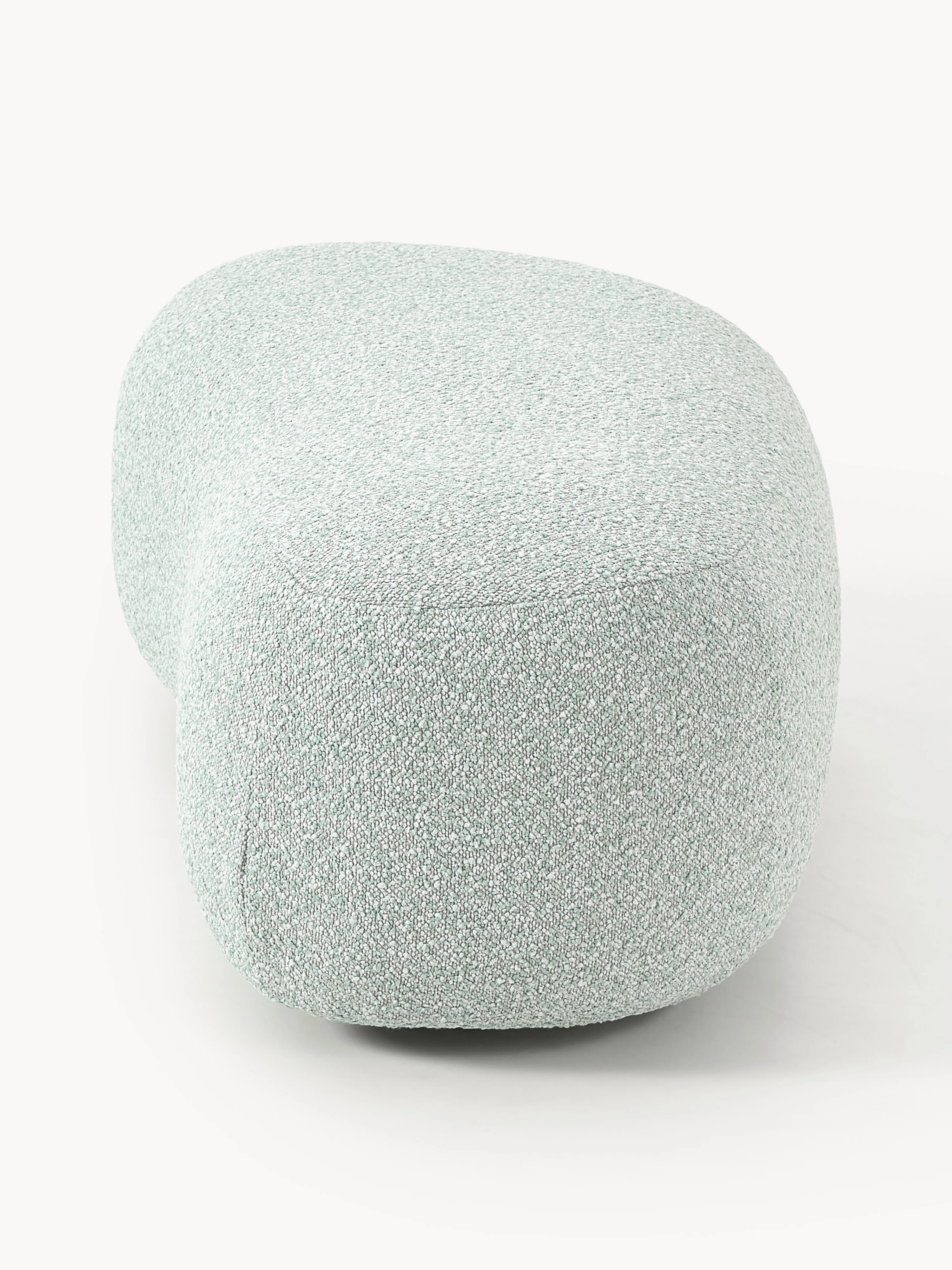 XL poef Alba van bouclé