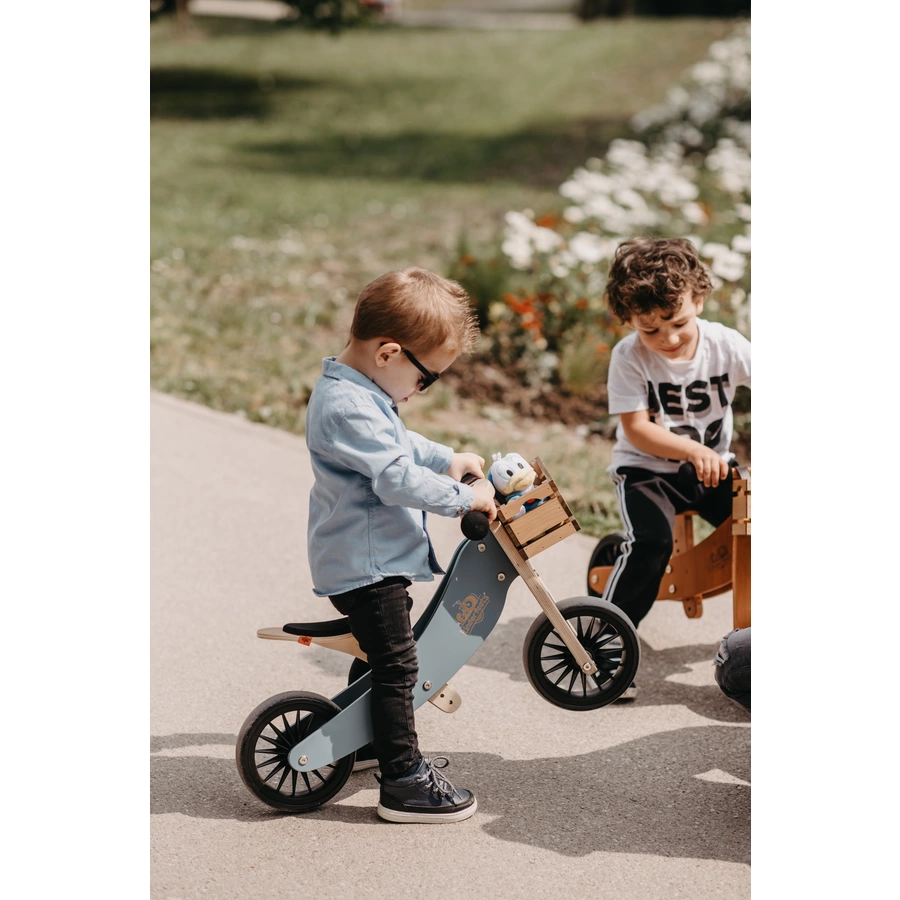 Kinderfeets® 2-in-1 Dreirad Tiny Tot Plus, blau