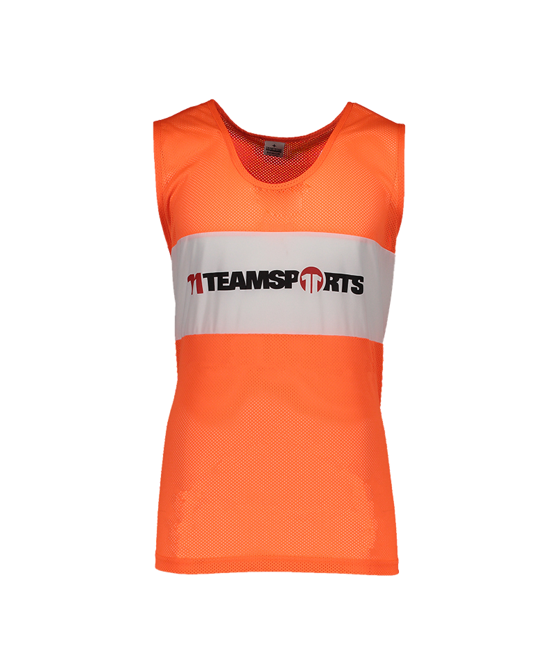 11teamsports Kennzeichnungshemd Leibchen Orange