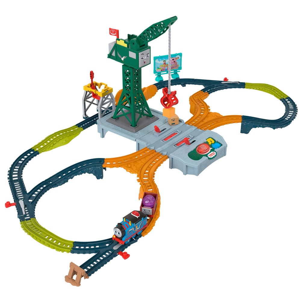 Thomas & Friends Sprechender Cranky Lieferzug-Set