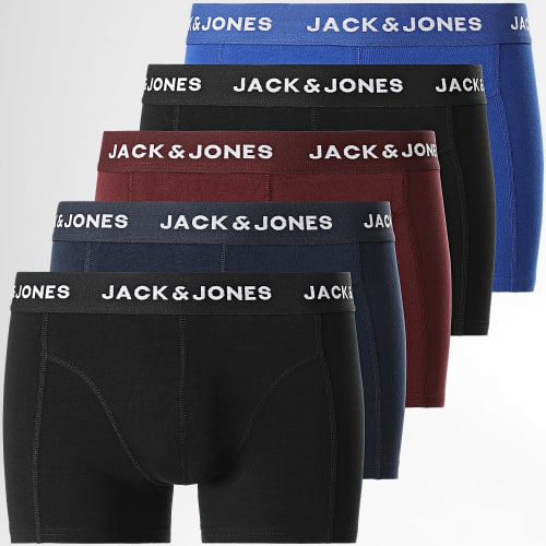 Lot De 5 Boxers Black Friday 12242494 Noir Bleu Marine Bordeaux