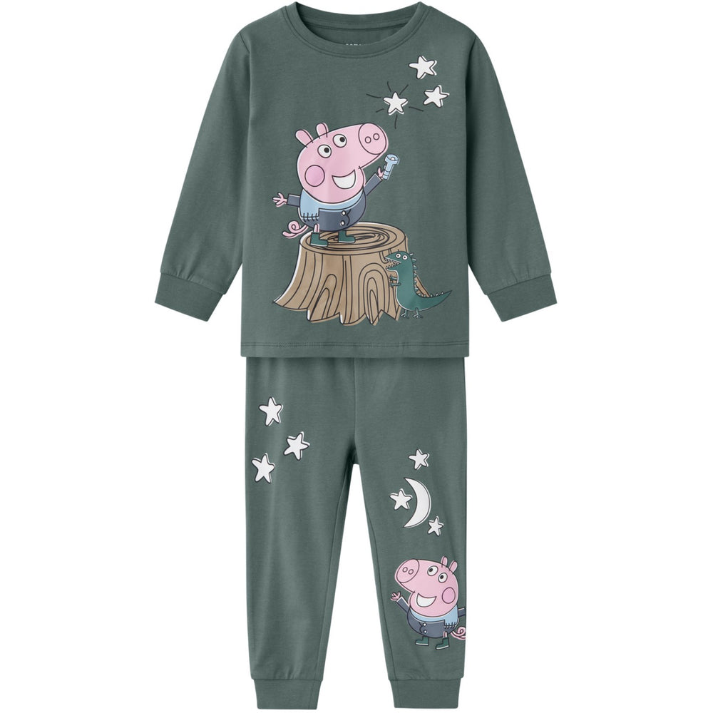 Køb Name It Dark Forest Omas Peppa Pig Pyjamas