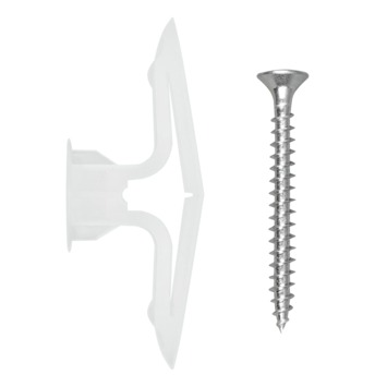 Toggler hollewandplug TB6 9-13 mm met schroeven 6 stuks