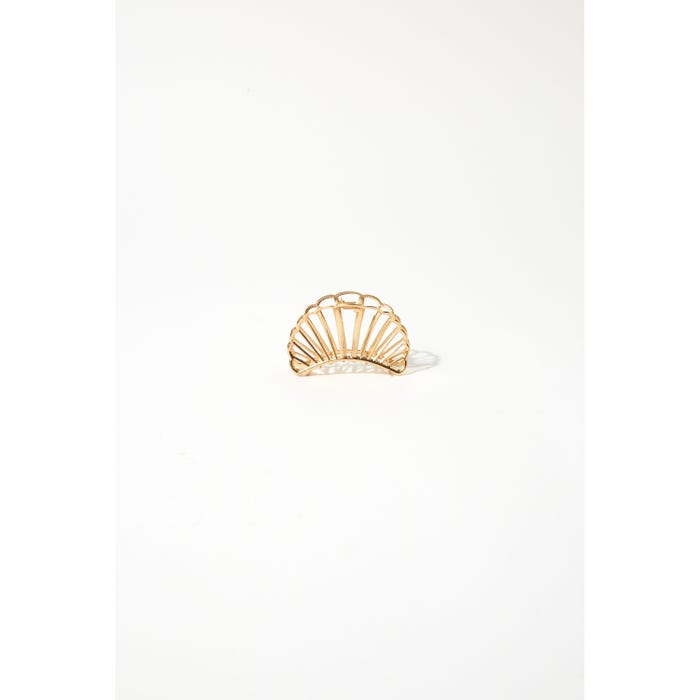 Veritas-Haarspeld schelp 7x4cm