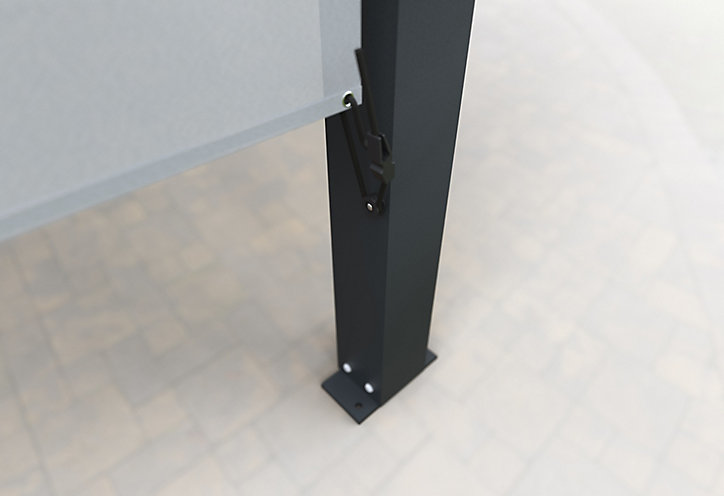 Store latéral pour pergola Salto adossée