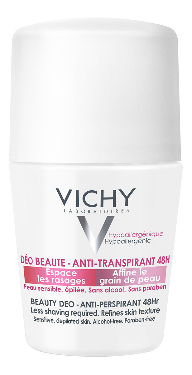 Vichy Beauty Antiperspirant Deo Roll-on 48Hr - 50 ml.
