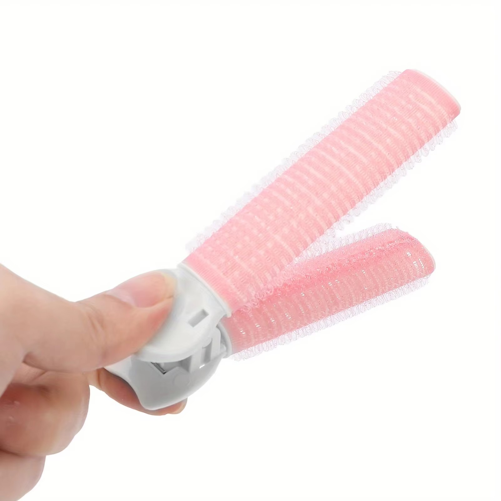 (110x26mm) Haarspangen Volumen Clip Lockenwickler Klammer - Rosa