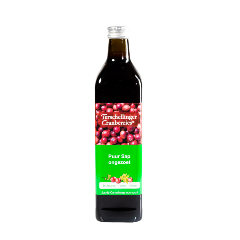Terschellinger Cranberrysap ongezoet bio 6 x 750ml