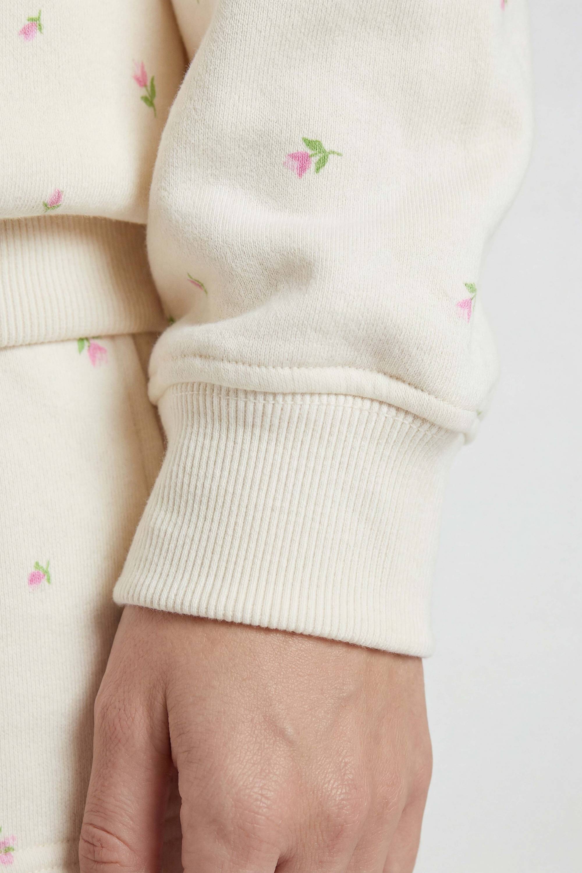 boohoo Ensemble De Survêtement Court À Casynthétiqueche Beverly Hills Avec Imprimé Fleuri Synthétiqueff