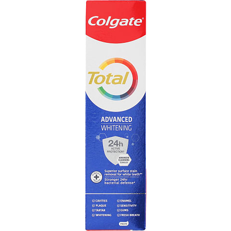 Tandpasta m. whitening effekt