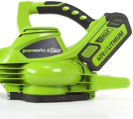 Greenworks GD40BV 40V Li-Ion accu blaas-/zuigmachine body - 280km/h