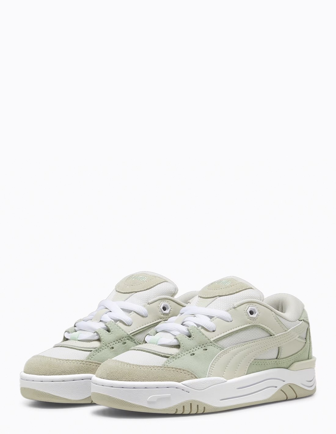 puma Sneakers Femme 180 Beige/Blanc/Vert
