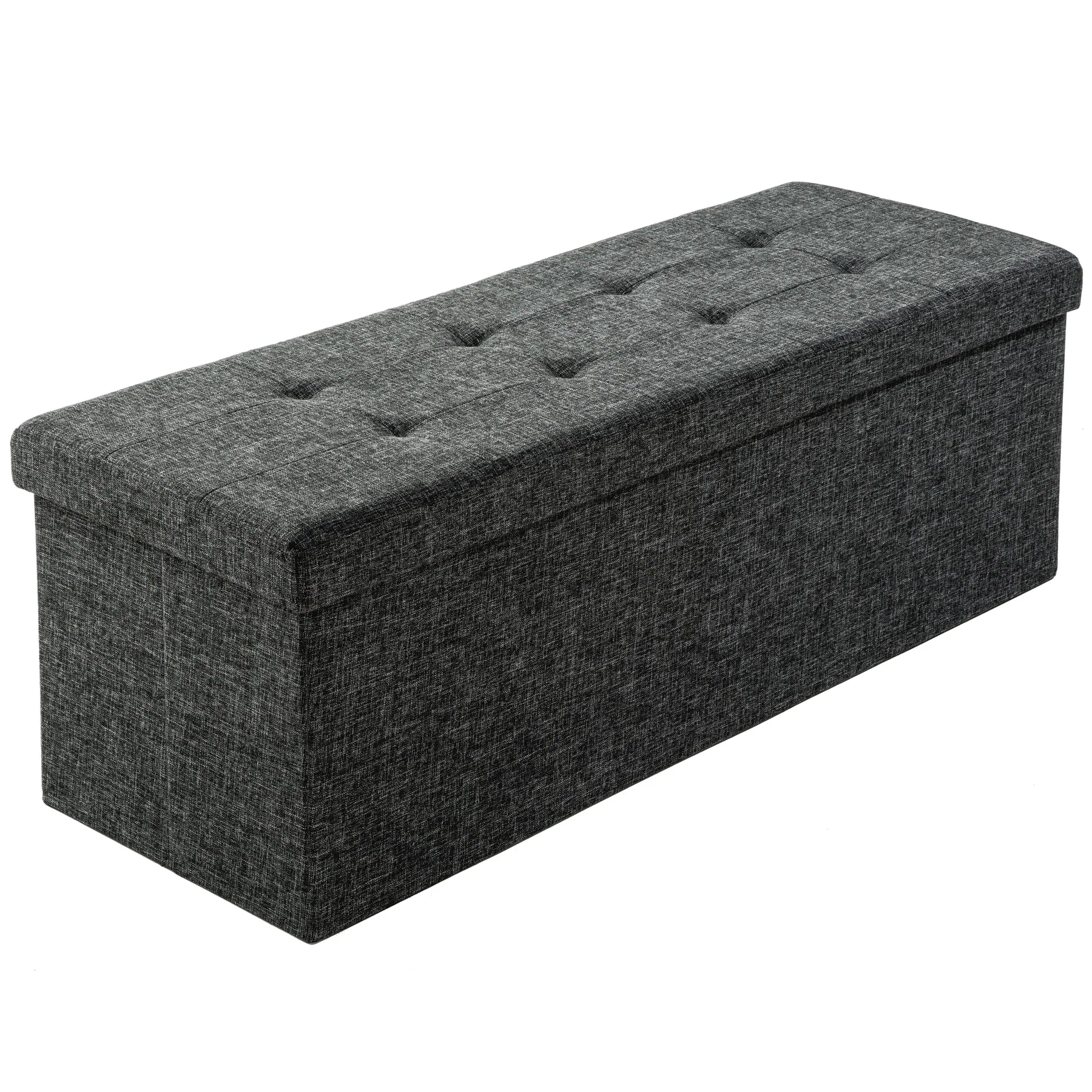 tectake® Sitzhocker, faltbar, Polyester, 110 x 38 x 38 cm