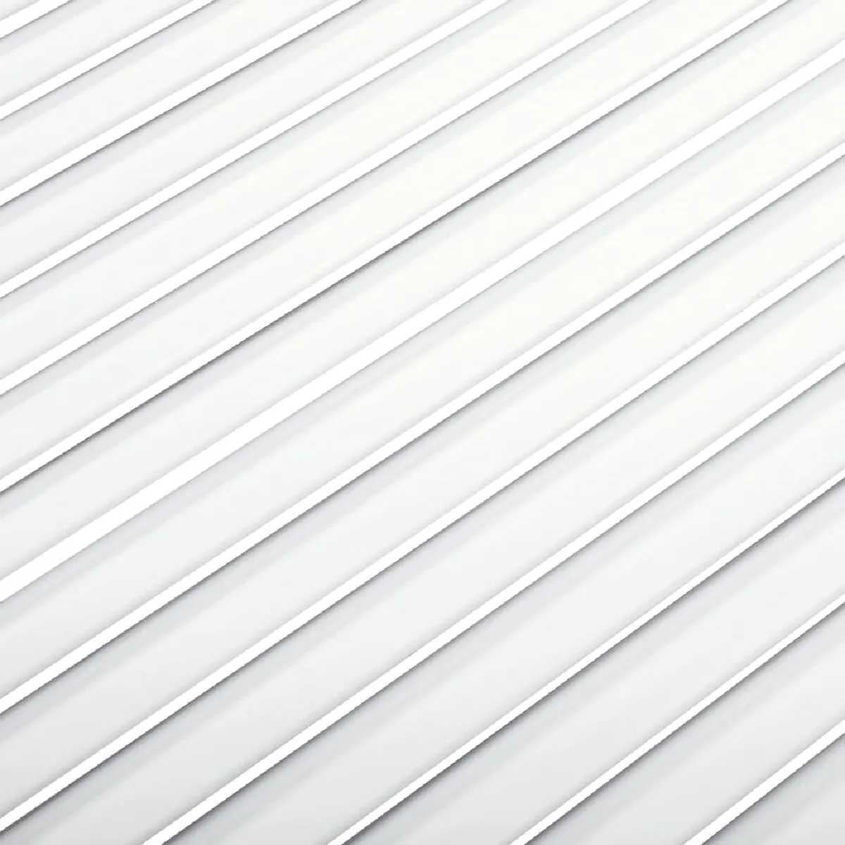 vidaXL Portes Armoire Persiennes 2pcs Blanc