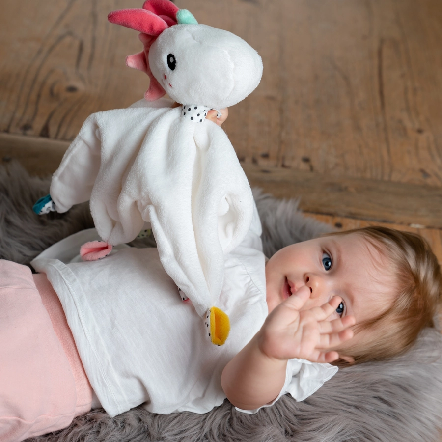 fehn® Aiko & Yuki Schmusetuch Einhorn