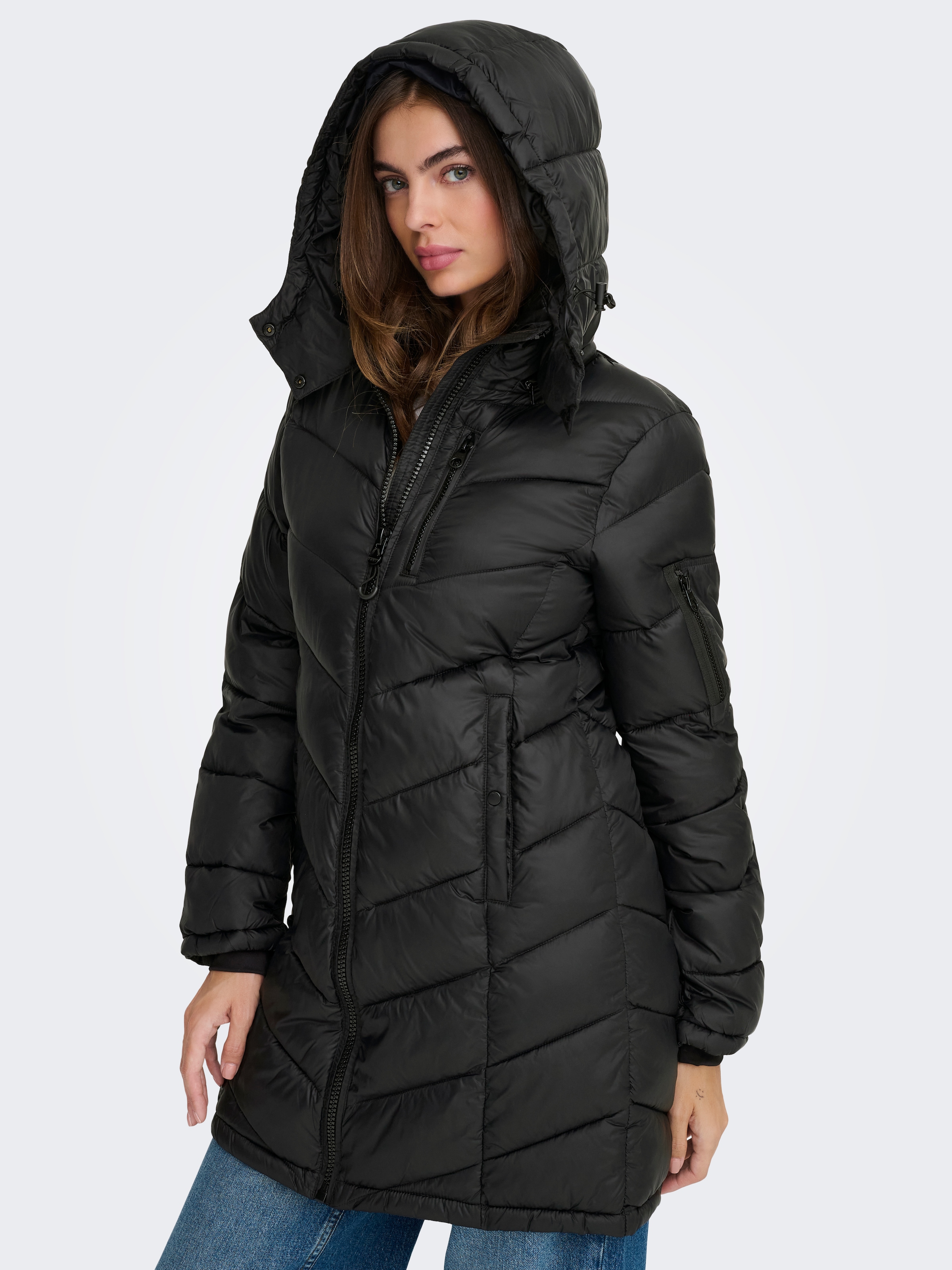 ONLY Steppmantel »ONLTAHIA LW QUILTED COAT CC OTW«