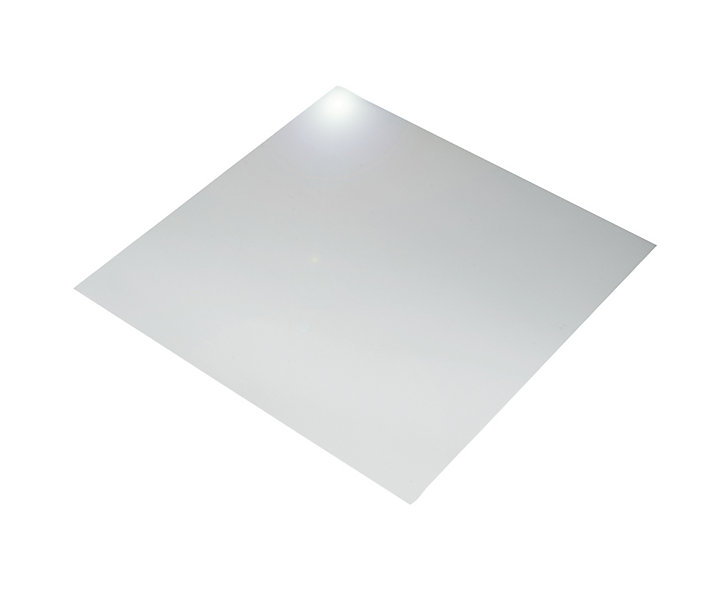 Tôle acier inoxydable lisse Ep. 0,5 mm, 50 x 25 cm