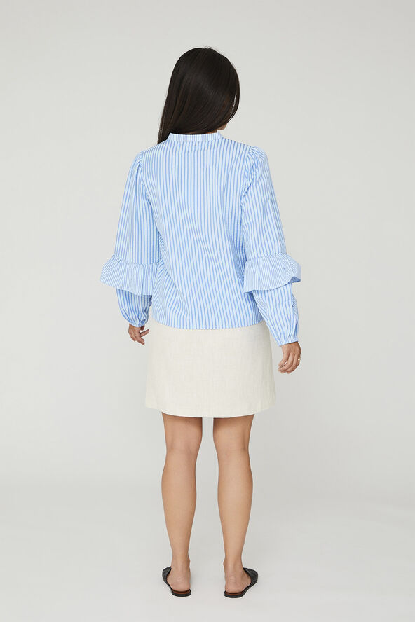 A-VIEW Karin blouse Blue/white