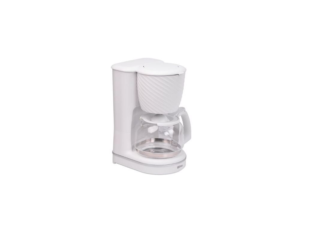 MÁQUINA CAFÉ FILTRO QILIVE Q.5819 BRANCO RELEVO 1.5L