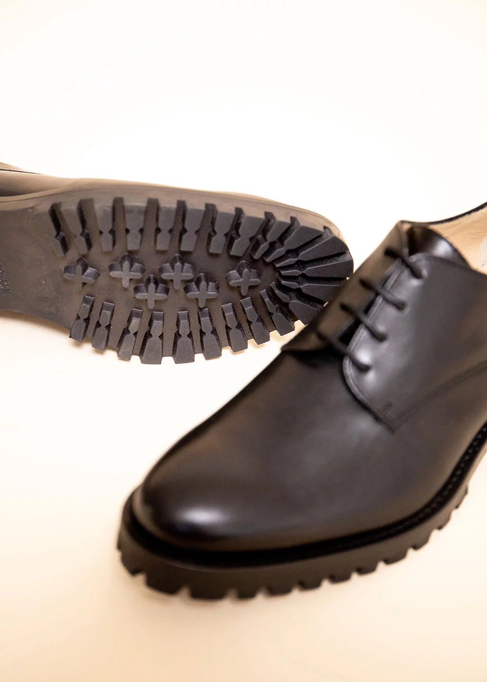 DERBY OLDHAM CUIR NOIR