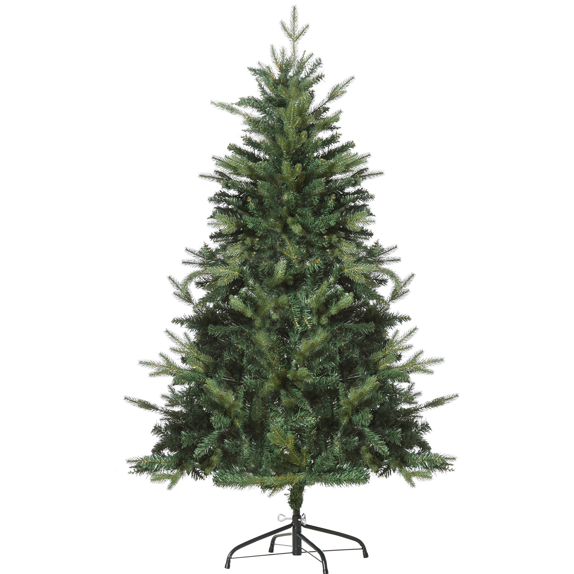 HOMCOM Künstlicher Weihnachtsbaum grün 95 x 150 cm (ØxH)