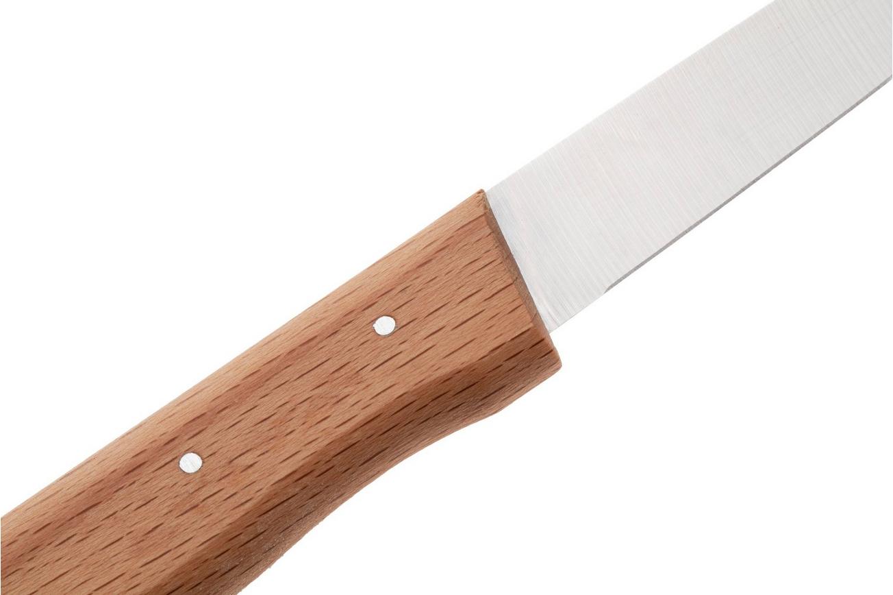 Knivesandtools Traditional Paring Knife, koolstofstaal, beukenhout, schilmes
