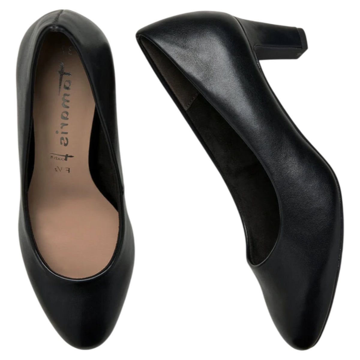 Pumps, kvinder- sort